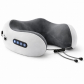 Almofada Massageador Para pescoço - Cinza
