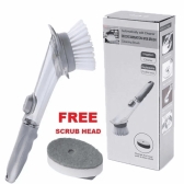 ESCOVA DE LIMPEZA 2 EM 1 DISPENSER DETERGENTE