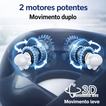Almofada Massageador Para pescoço