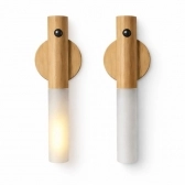 Kit Luminárias Arandela LED USB Recarregável Sensor Presença