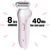 Depilador Elétrico Corporal Lady Shaver Aparador Pelo Nariz