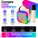 Caixa de Som Bluetooth 20W RGB com Microfone Sem Fio Karaokê Portátil USB TF AUX