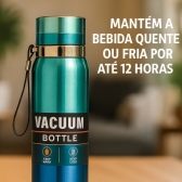 Garrafa Vacuum 800ml - Verde Água_Azul