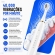 Escova Elétrica Sônica Recarregável USB IPX7 6 Modos + 4 Refis - Branco